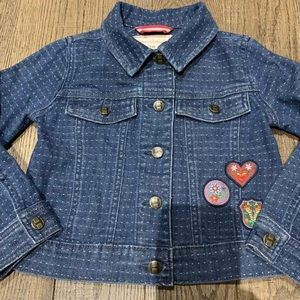 NWT! Hanna Andersson Denim Jean Jacket  Sz 110 $70